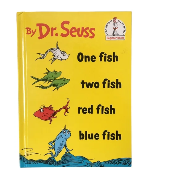 Bundle: beginner books, 1 fish 2 fish by Dr Seuss, and 2 more books. New - Picture 2 of 7